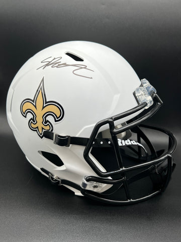 Spencer Rattler Signed Full Size Speed Helmet PSA/DNA New Orleans Saints Autographed