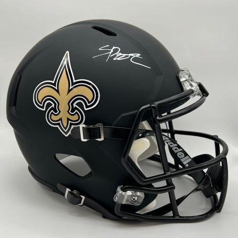 Spencer Rattler Signed Full Size Speed Helmet PSA/DNA New Orleans Saints Autographed