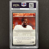 2011 Press Pass #PPS-VM Vonn Miller Signed Card AUTO PSA Slabbed Broncos