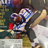 Drew Brees Signed SI Magazine Beckett Sports Illustrated Saints