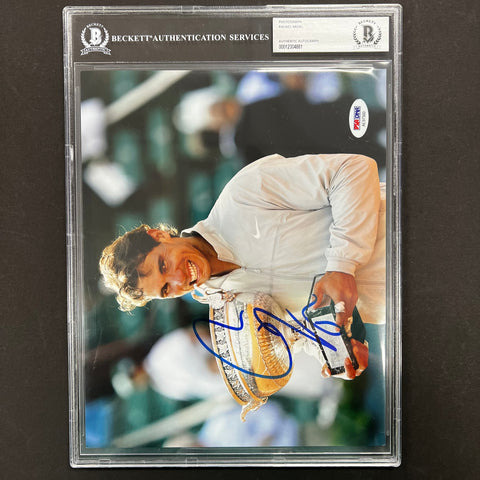 Rafael Nadal signed 8x10 photo BAS Encapsulated PSA/DNA Spain Tennis Autographed