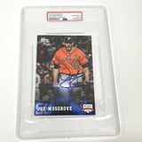 Joe Musgrove signed World Series Promo Card PSA/DNA Encapsulated Houston Astros autographed