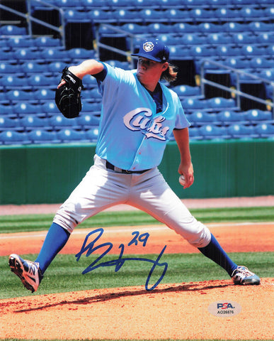 ROB ZASTRYZNY signed 8x10 photo PSA/DNA Chicago Cubs Autographed