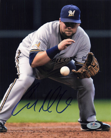 Casey Mcgehee signed 8x10 photo PSA/DNA Chicago Cubs Autographed