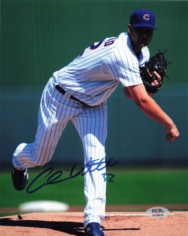 Chris Volstad signed 8x10 photo PSA/DNA Chicago Cubs Autographed