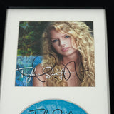 Taylor Swift Signed CD Cover Framed 1st Studio Album LOA AUTO PSA/DNA Taylor Swift Autographed