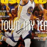 Stephen Curry signed SI Magazine PSA/DNA Warriors Autographed