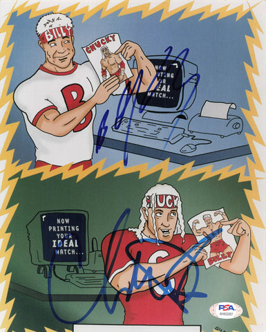 Chuck Palumbo And Billy Gunn signed 8x10 photo PSA/DNA COA WWE Autographed