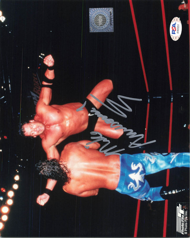 Mike Awesome Alfonso signed 8x10 photo PSA/DNA COA WWE Autographed Wrestling
