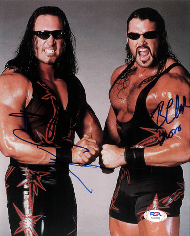 Brian Adams signed 8x10 photo PSA/DNA COA WWE Autographed