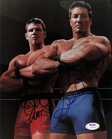 Mark Jindrak and Sean O'Ohaire signed 8x10 photo PSA/DNA WCW WWE Autographed Wrestling