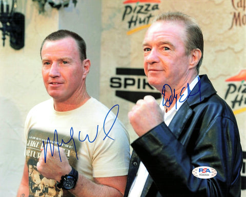 Dicky Eklund and Micky Ward signed 8x10 photo PSA/DNA Autographed