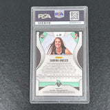 2020 Panini Prizm WNBA #89 Sabrina Ionescu Prizm PSA Gem Mint 8 RC