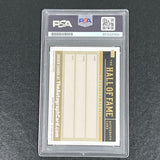 Hall Of Fame David Stern Signed Signature Series Card PSA/DNA AUTO Slabbed NBA Commissioner