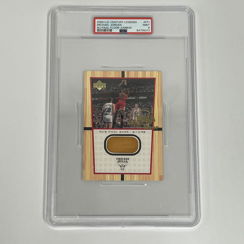 2000 UD Century Legends MJ Final Floor Jumbos #FF1 Michael Jordan PSA 9