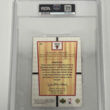 2000 UD Century Legends MJ Final Floor Jumbos #FF1 Michael Jordan PSA 9