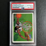 1994-95 Topps #120 Dominique Wilkins Signed Card AUTO PSA Slabbed Spurs