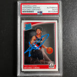 2018 Donruss Rated Rookie #186 ANFERNEE SIMONS Signed Rookie Card AUTO PSA Slabbed RC Blazers