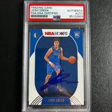 2020-21 Panini NBA Hoops #212 Josh Green Signed Card AUTO PSA Slabbed RC Mavericks