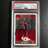 2017-2018 NBA HOOPS #264 BAM ADEBAYO Signed Card AUTO 10 PSA Slabbed RC Heat