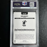 2017-2018 NBA HOOPS #264 BAM ADEBAYO Signed Card AUTO 10 PSA Slabbed RC Heat