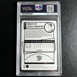 2021-22 Panini Hoops #13 Aleksej Pokusevski Signed Card AUTO PSA Slabbed Thunder