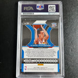 2020-21 Panini Prizm #264 Aleksej Pokusevski Signed Card AUTO PSA Slabbed RC Thunder