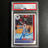 2021-22 Panini Hoops #142 Dillon Brooks Signed Card AUTO PSA Slabbed Grizzlies