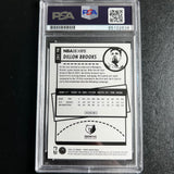 2021-22 Panini Hoops #142 Dillon Brooks Signed Card AUTO PSA Slabbed Grizzlies