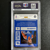 2017-18 Panini Contenders Draft Picks #7 De'Aaron Fox Signed Auto Slabbed PSA Kentucky