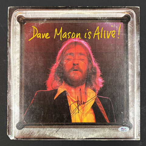 Dave Mason signed Dave Mason is Alive LP Vinyl PSA/DNA Album autographed
