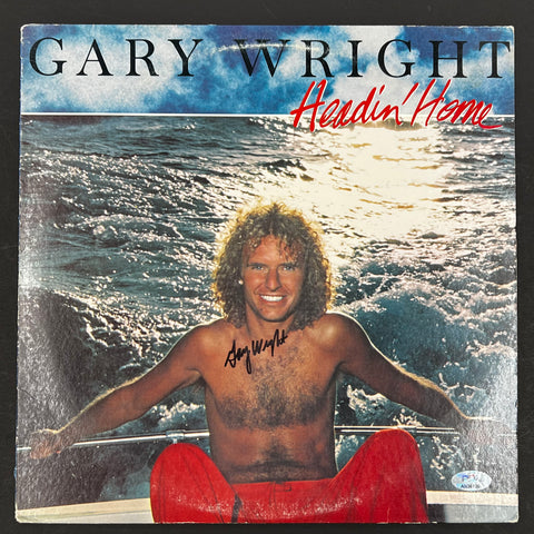 Gary Wright signed Headin' Home LP Vinyl PSA/DNA Album autographed