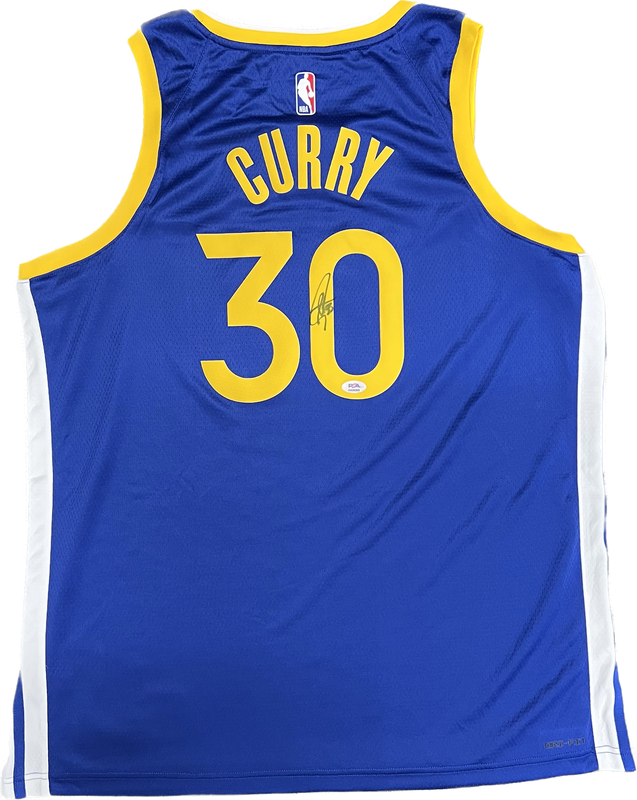 Stephen Curry signed jersey PSA/DNA Golden State Warriors Autographed
