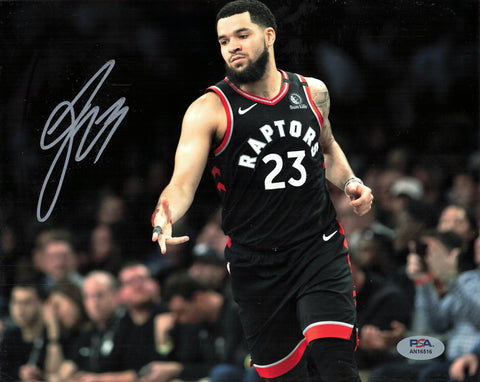 Fred Vanvleet signed 8x10 photo PSA/DNA Autographed Raptors