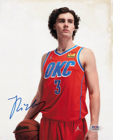 Josh Giddey signed 8x10 photo PSA/DNA Oklahoma City Thunder Autographed