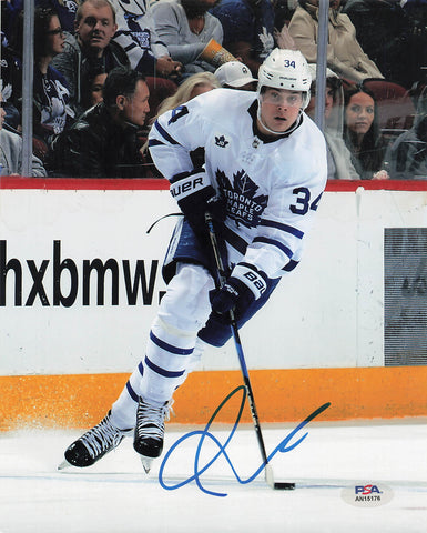 Auston Matthews signed 8x10 photo PSA/DNA Toronto Maple Leafs Autographed