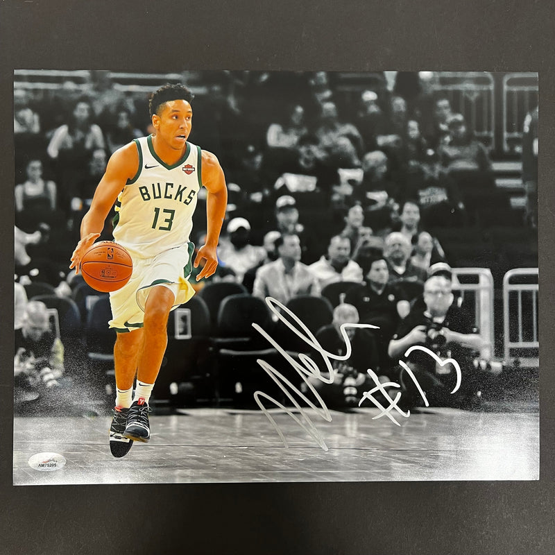 Malcolm Brogdon signed 11x14 photo PSA/DNA Milwaukee Bucks Indiana Pacers Autographed