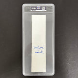 1969 Topps Rulers Jerry West signed PSA/DNA Encapsulated VG 3 Auto 10 Lakers Autographed