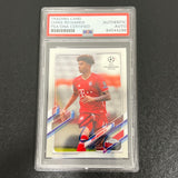 2021 Topps Soccer #22 Chris Richards signed Card PSA/DNA AUTO FC Bayern Munich