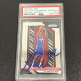 2018-19 Panini Prizm #184 Shai Gilgeous-Alexander Card PSA AUTO Slabbed Clippers