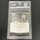 2017-18 Panini Ascension #25 D'Angelo Russell Signed Card AUTO PSA Slabbed Nets