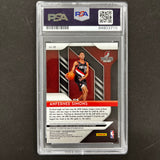 2018 Panini Prizm #61 Anfernee Simons Signed Card PSA Slabbed Auto 9 Trailblazers