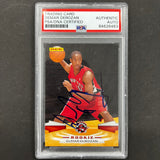 2009-10 Panini #309 Demar Derozan Signed Card AUTO PSA Slabbed RC Raptors