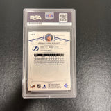 2018-19 Upper Deck Series One #163 Brayden Point Signed Card AUTO PSA/DNA slabbed Lightning