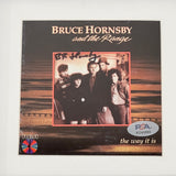 Bruce Hornsby Signed The Way It Is Album CD Cover Framed PSA/DNA Autographed