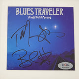 Blues Traveler Signed Straight on Til Morning Album CD Cover Framed PSA/DNA Autographed