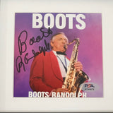 Boots Randolph Signed Boots Album CD Cover Framed PSA/DNA Autographed Musician