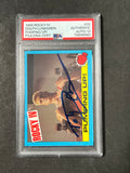 1985 Topps Rocky IV #32 Signed Card Dolph Lundgren PSA Auto 10 Ivan Drago