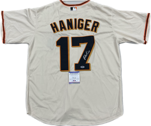 Mitch Haniger signed jersey PSA/DNA San Francisco Giants Autographed