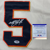 Mike Yastrzemski signed jersey PSA/DNA San Francisco Giants Autographed